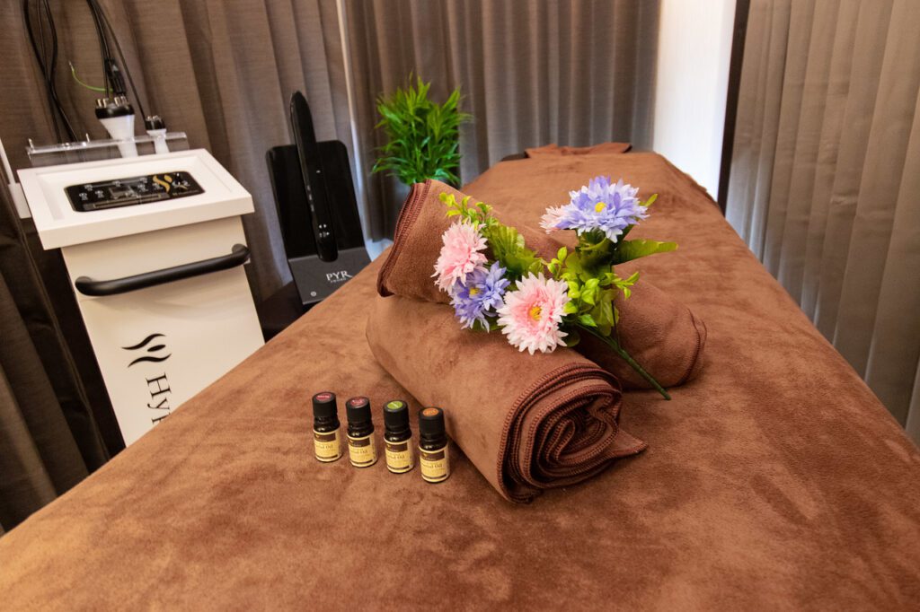 落ち着いた雰囲気のリラックスできる部屋